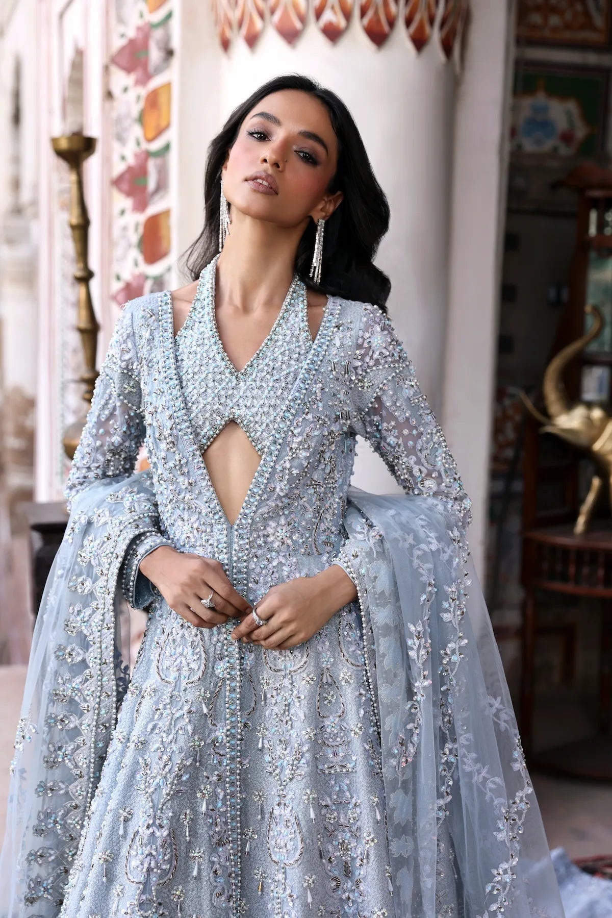 Waqas Shah | Vyah Diyan Tyaariyan 26 |Jhoomar - Bridal Dress - available at Maria Faisal in UK and USA.