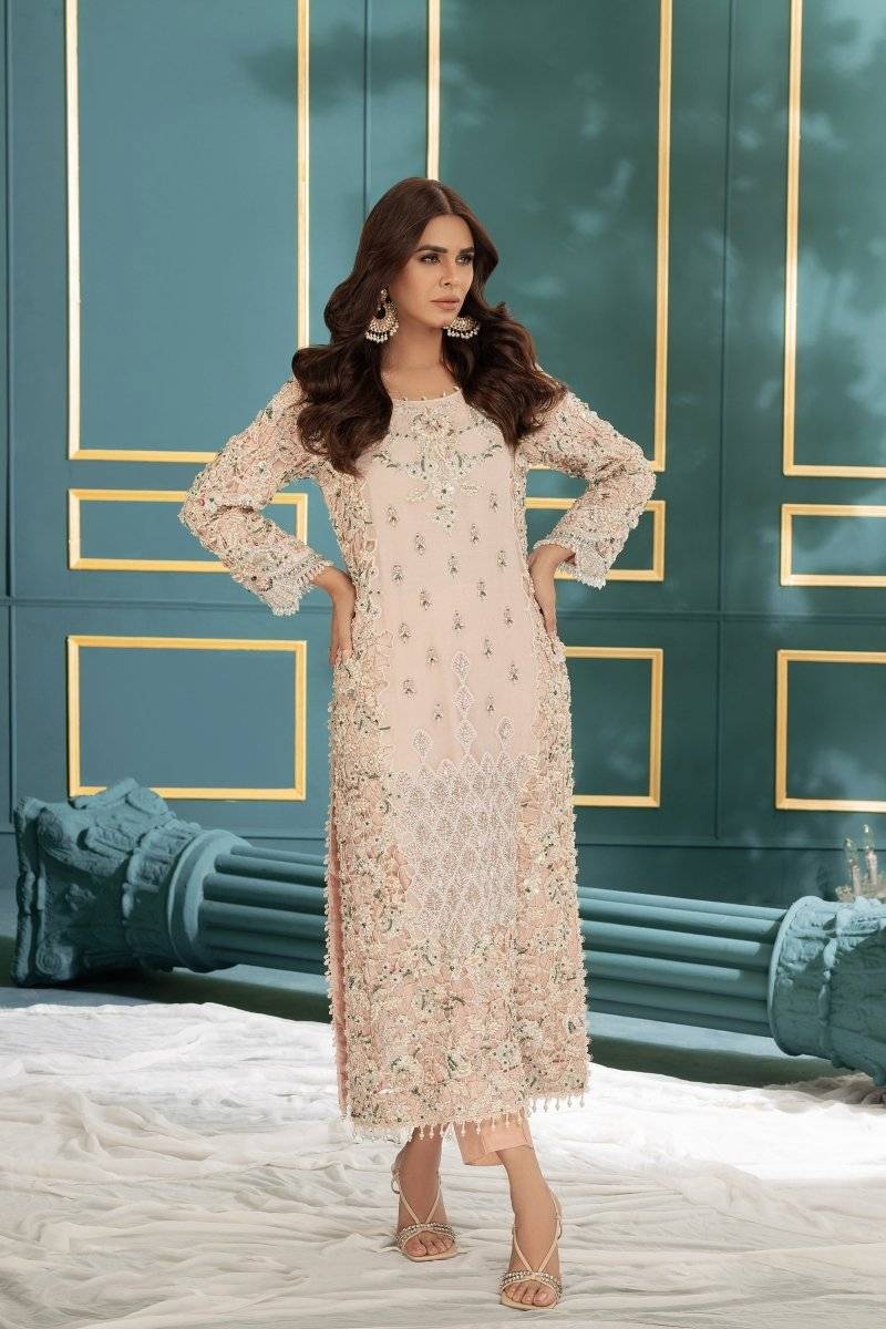 Panache | Pret | Pastel Glam by Maria Faisal - Registered Vendor of : Panache By Mona - type : Ladies Clothes - 100% original wedding dresses