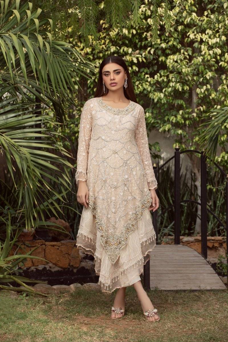 Panache | Pret | Peach & Chãœk by Maria Faisal - Registered Vendor of : Panache By Mona - type : Ladies Clothes - 100% original wedding dresses