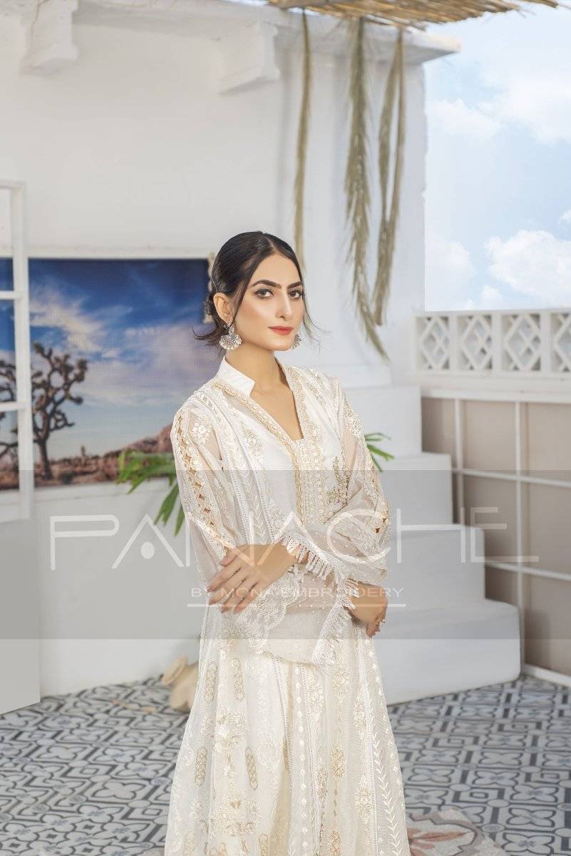 Panache | Pret | Peachy Poise by Maria Faisal - Registered Vendor of : Panache By Mona - type : Ladies Clothes - 100% original wedding dresses