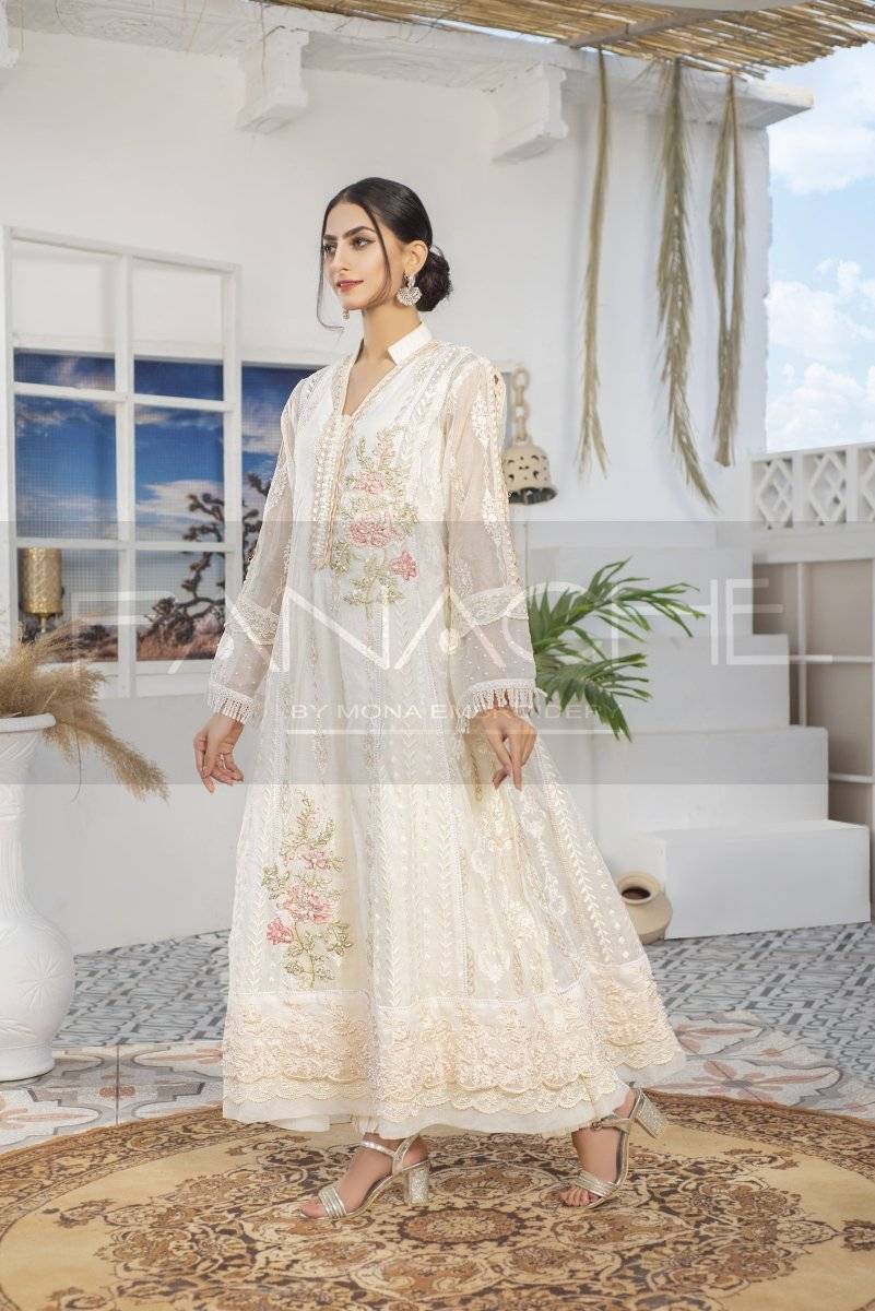 Panache | Pret | Peachy Poise by Maria Faisal - Registered Vendor of : Panache By Mona - type : Ladies Clothes - 100% original wedding dresses