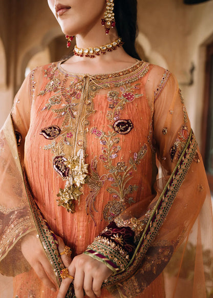 Jeem | Amaltaas Wedding Formals 26 | PERSIAN NIGHT - Wedding Dress - available at Maria Faisal in UK and USA.