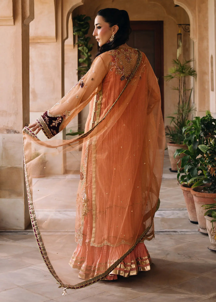 Jeem | Amaltaas Wedding Formals 26 | PERSIAN NIGHT - Wedding Dress - available at Maria Faisal in UK and USA.