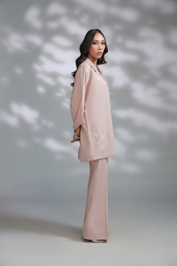 Sana Abbas | La Fiesta A W Pret | Celene - Dress - available at Maria Faisal in UK and USA.
