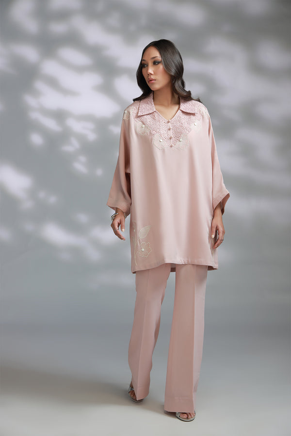 Sana Abbas | La Fiesta A W Pret | Celene - Dress - available at Maria Faisal in UK and USA.