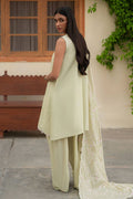 Cross Stitch | Mahiri Lawn 25 | CANARY GREEN by Maria Faisal - Registered Vendor of : Cross Stitch - type : Ladies Clothes - 100% original wedding dresses