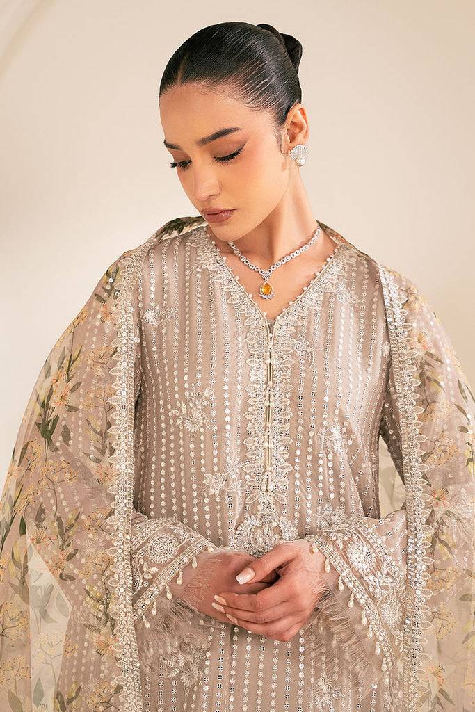 Cross Stitch | Luxe Atelier 25 | VULCAN MUD by Maria Faisal - Registered Vendor of : Cross Stitch - type : Ladies Clothes - 100% original wedding dresses