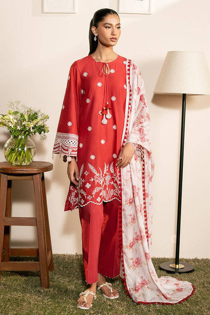 Cross Stitch | Mahiri Lawn 25 | SCARLET GARDEN by Maria Faisal - Registered Vendor of : Cross Stitch - type : Ladies Clothes - 100% original wedding dresses