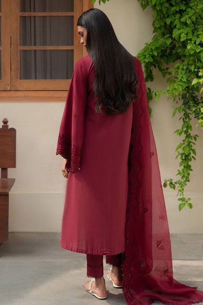 Cross Stitch | Mahiri Lawn 25 | RUBY GLINT by Maria Faisal - Registered Vendor of : Cross Stitch - type : Ladies Clothes - 100% original wedding dresses
