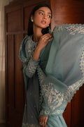 Cross Stitch | Mahiri Lawn 25 | MOONLIGHT BLUE by Maria Faisal - Registered Vendor of : Cross Stitch - type : Ladies Clothes - 100% original wedding dresses
