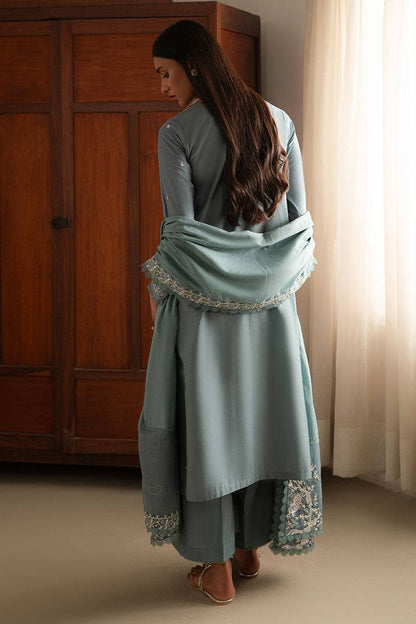 Cross Stitch | Mahiri Lawn 25 | MOONLIGHT BLUE by Maria Faisal - Registered Vendor of : Cross Stitch - type : Ladies Clothes - 100% original wedding dresses