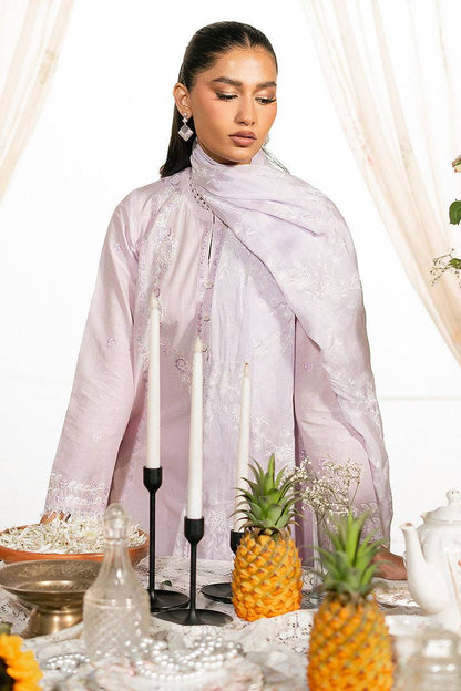 Cross Stitch | Mahiri Lawn 25 | ORCHID BLISS by Maria Faisal - Registered Vendor of : Cross Stitch - type : Ladies Clothes - 100% original wedding dresses