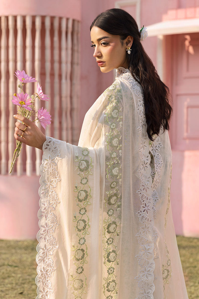 Cross Stitch | Premium Lawn 25 | GREEN TRELLIS - Ladies Clothes 