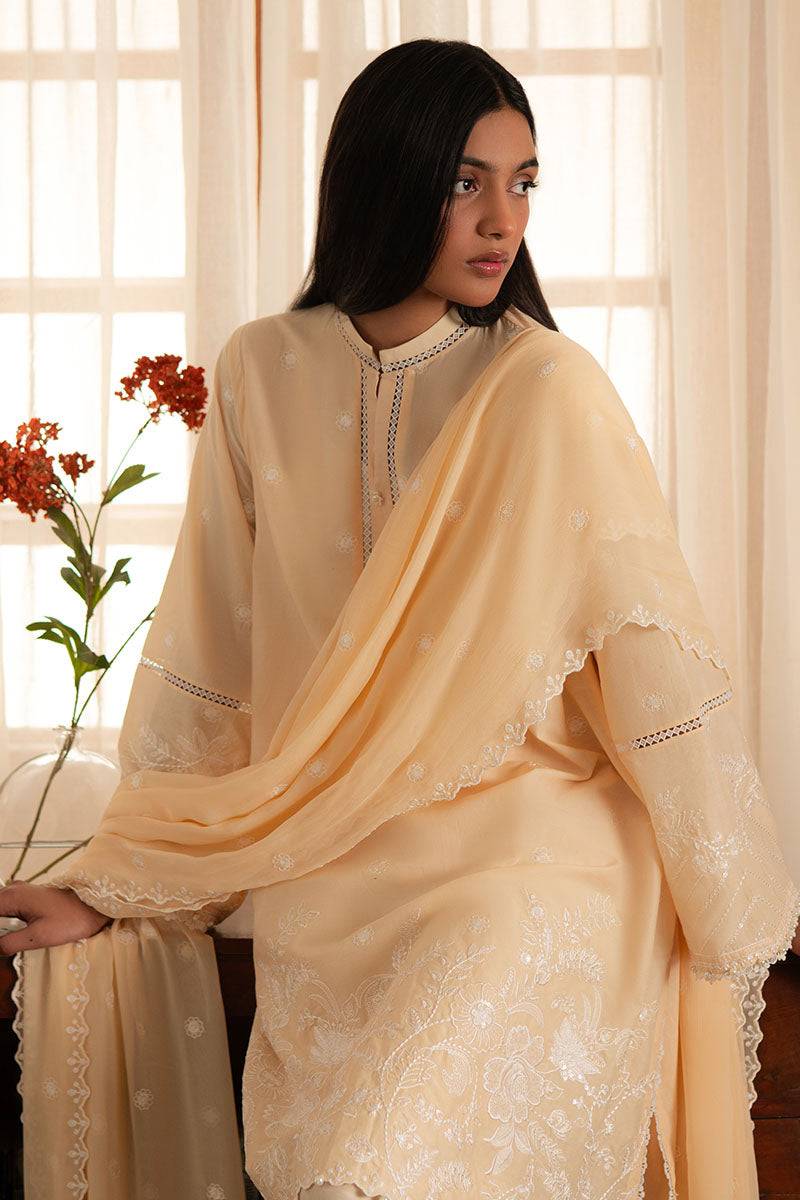 Cross Stitch | Mahiri Lawn 25 | FRENCH GLOW by Maria Faisal - Registered Vendor of : Cross Stitch - type : Ladies Clothes - 100% original wedding dresses