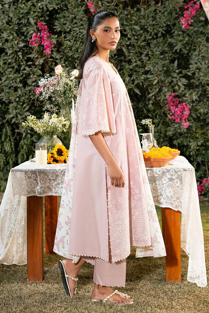 Cross Stitch | Mahiri Lawn 25 | CARMINE ROSE by Maria Faisal - Registered Vendor of : Cross Stitch - type : Ladies Clothes - 100% original wedding dresses