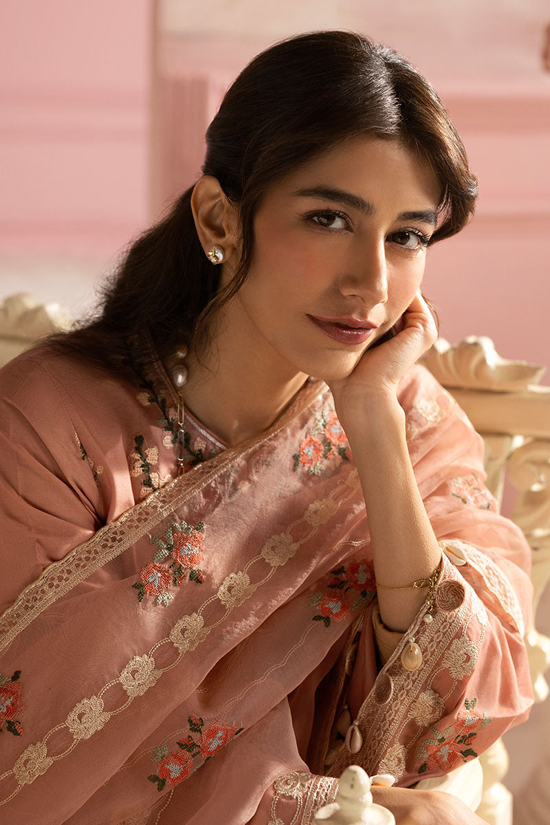 Cross Stitch | Premium Lawn 25 | ROSE QUARTZ - Ladies Clothes 