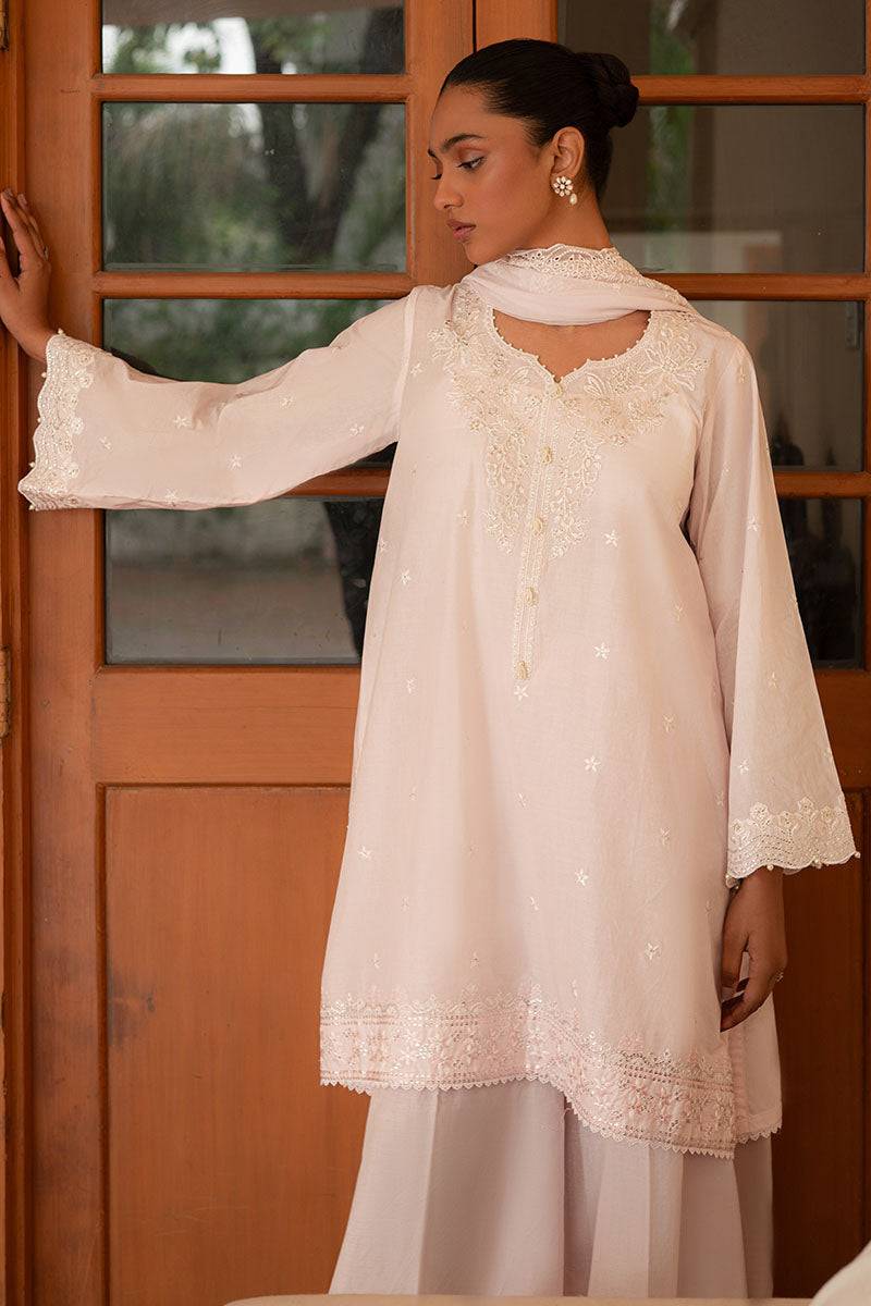 Cross Stitch | Mahiri Lawn 25 | CHERRY BLOSSOM by Maria Faisal - Registered Vendor of : Cross Stitch - type : Ladies Clothes - 100% original wedding dresses