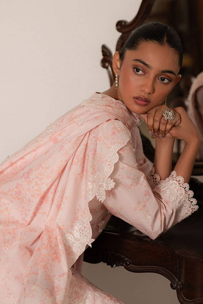 Cross Stitch | Mahiri Lawn 25 | PEACH PEARL by Maria Faisal - Registered Vendor of : Cross Stitch - type : Ladies Clothes - 100% original wedding dresses