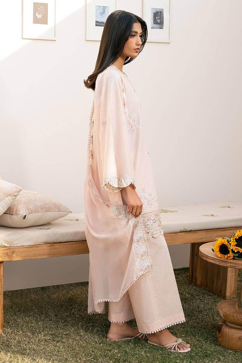 Cross Stitch | Mahiri Lawn 25 | PEACH BLOOM by Maria Faisal - Registered Vendor of : Cross Stitch - type : Ladies Clothes - 100% original wedding dresses