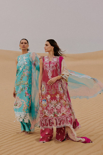 Saira Rizwan | Luxury Lawn 26 | MEHRSA-SRL26-03 - Dress - available at Maria Faisal in UK and USA.