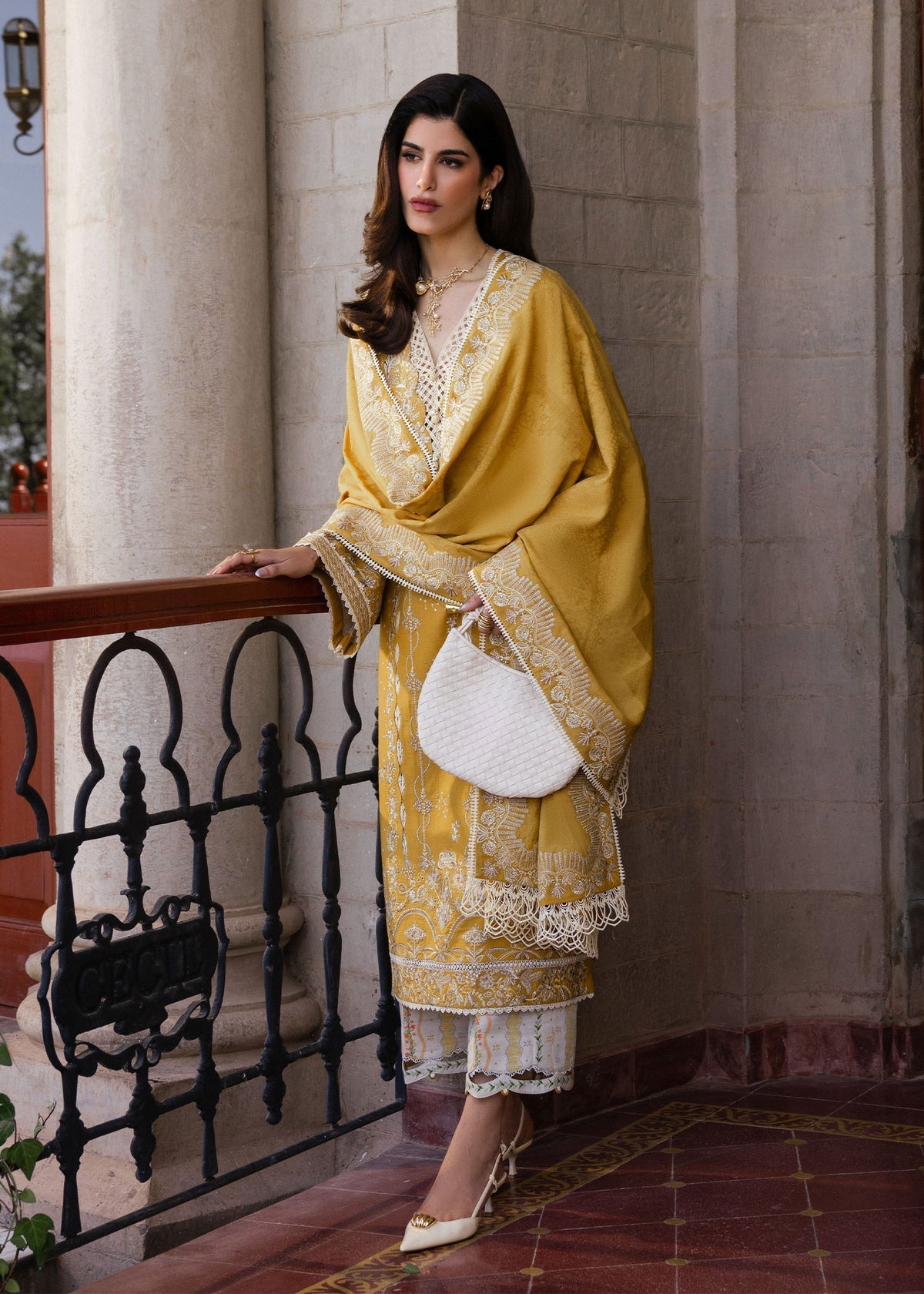Shireen – authentic Pakistani dress from the Gulana Winter 25 collection for women in the UK