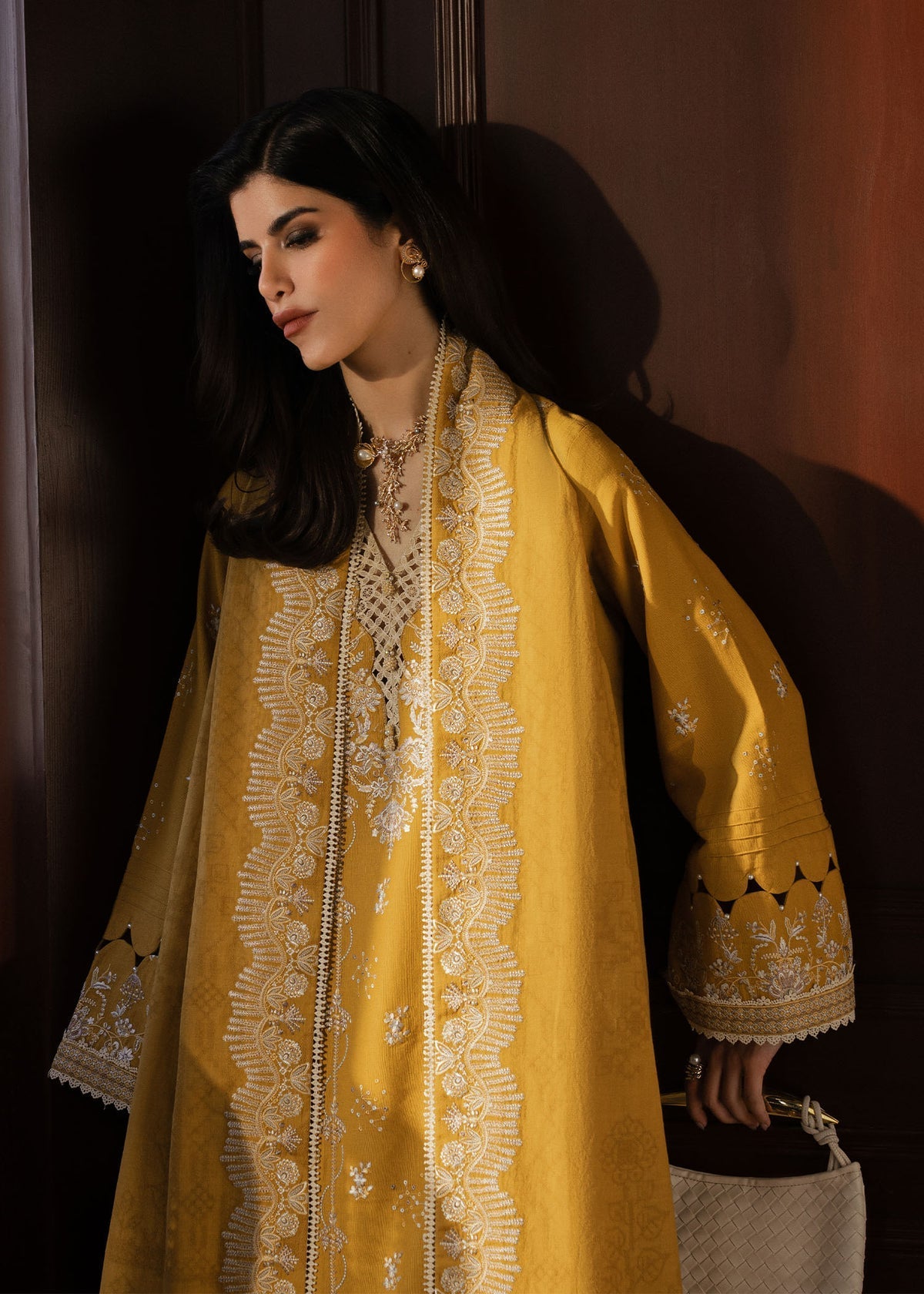 Shireen – authentic Pakistani dress from the Gulana Winter 25 collection for women in the UK