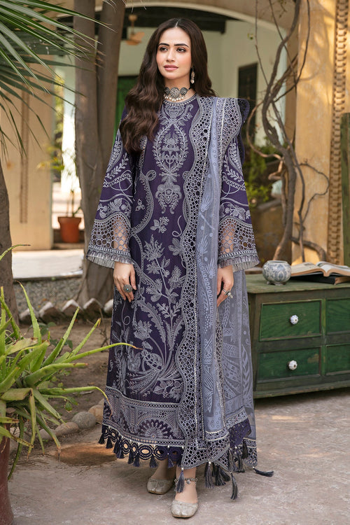 Jazmin | Shahkaar Luxury Eid Lawn SS26 | SL22-D1 - Luxury Dress - available at Maria Faisal in UK and USA.