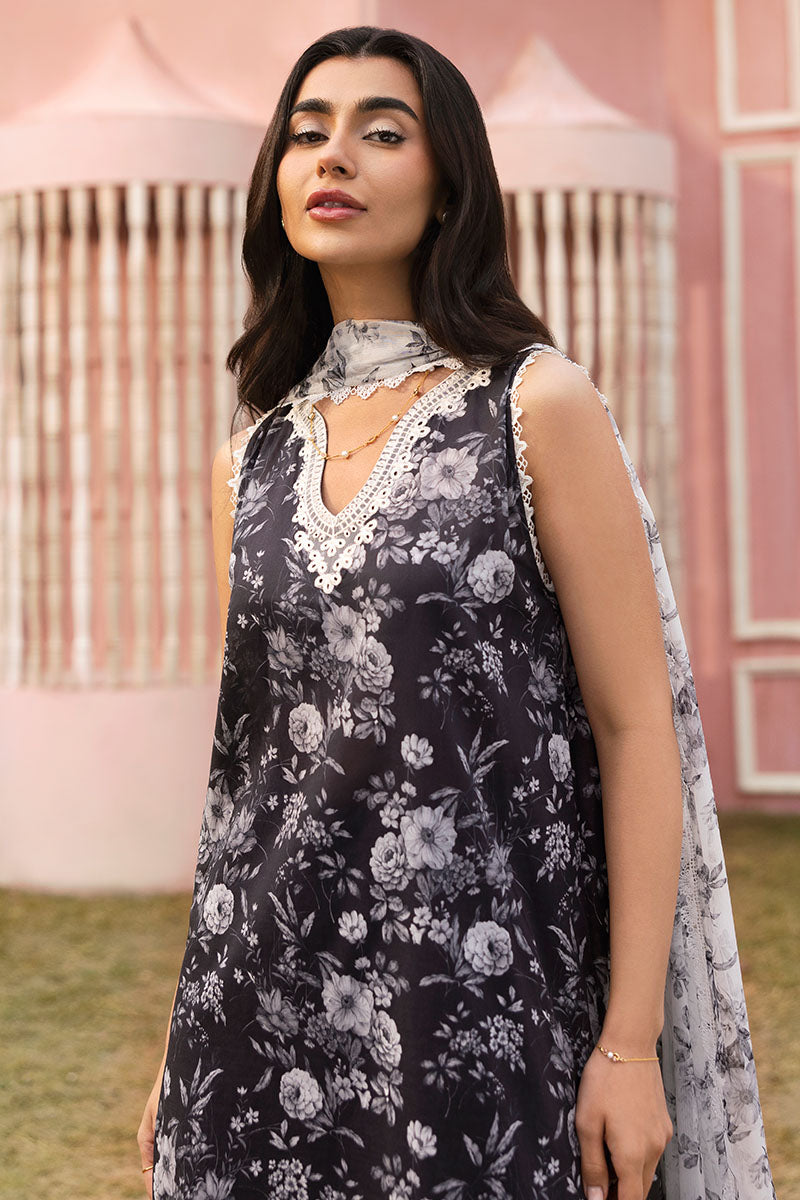 Cross Stitch | Premium Lawn 25 | SOMBER ESCAPE - Ladies Clothes 