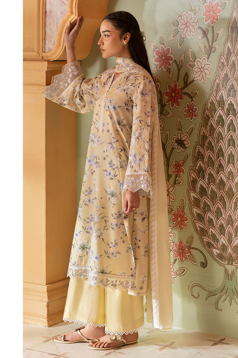 Cross Stitch | Premium Lawn 25 | OLIVE MUSE - Ladies Clothes 