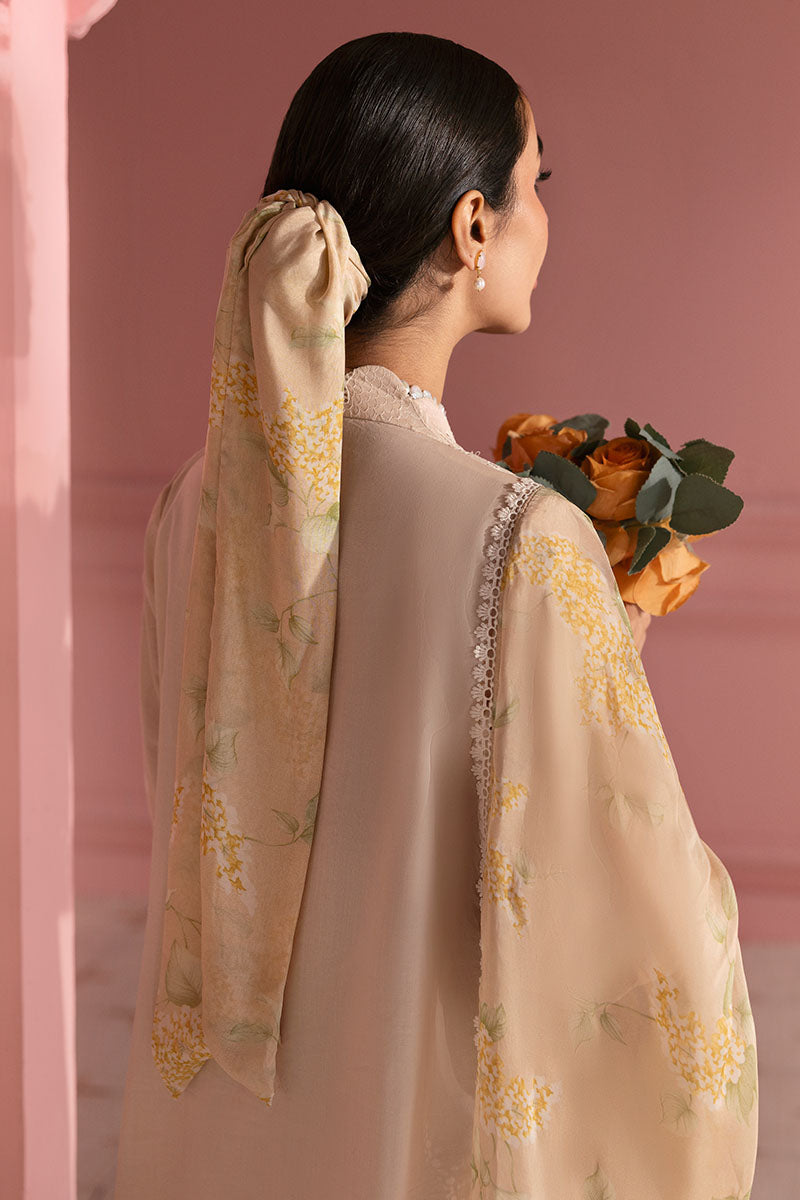 Cross Stitch | Premium Lawn 25 | PEACH PARFAIT - Ladies Clothes 