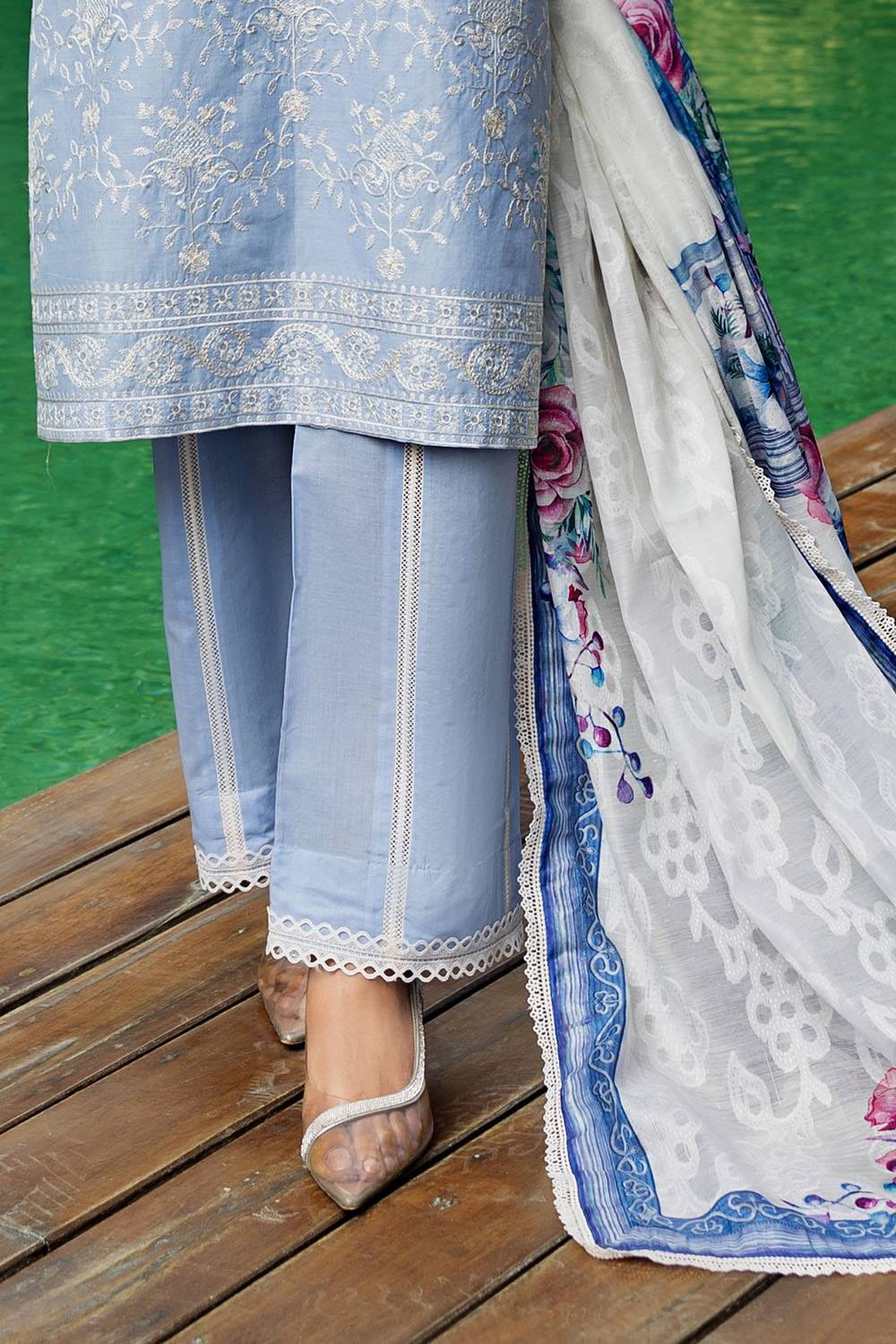 Gul Ahmed | Festive Capsule 25 | SP-52007 by Maria Faisal - Registered Vendor of : Gul Ahmed - type : Ladies Clothes - 100% original wedding dresses