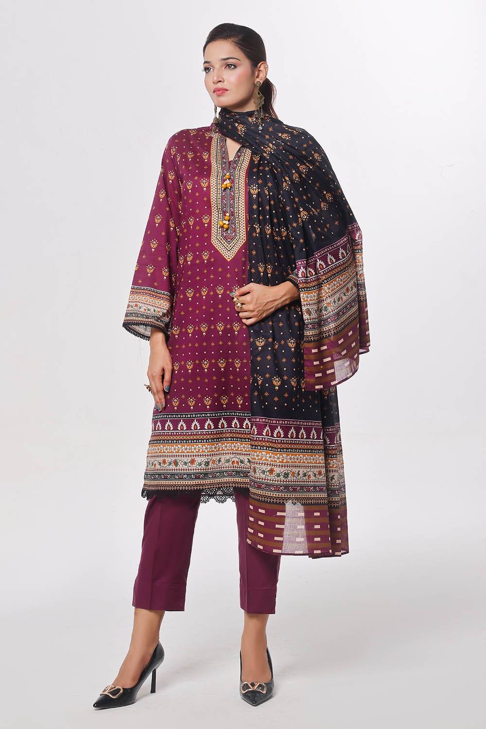 Gul Ahmed | Summer Special 25 | CLP-52202 by Maria Faisal - Registered Vendor of : Gul Ahmed - type : Ladies Clothes - 100% original wedding dresses