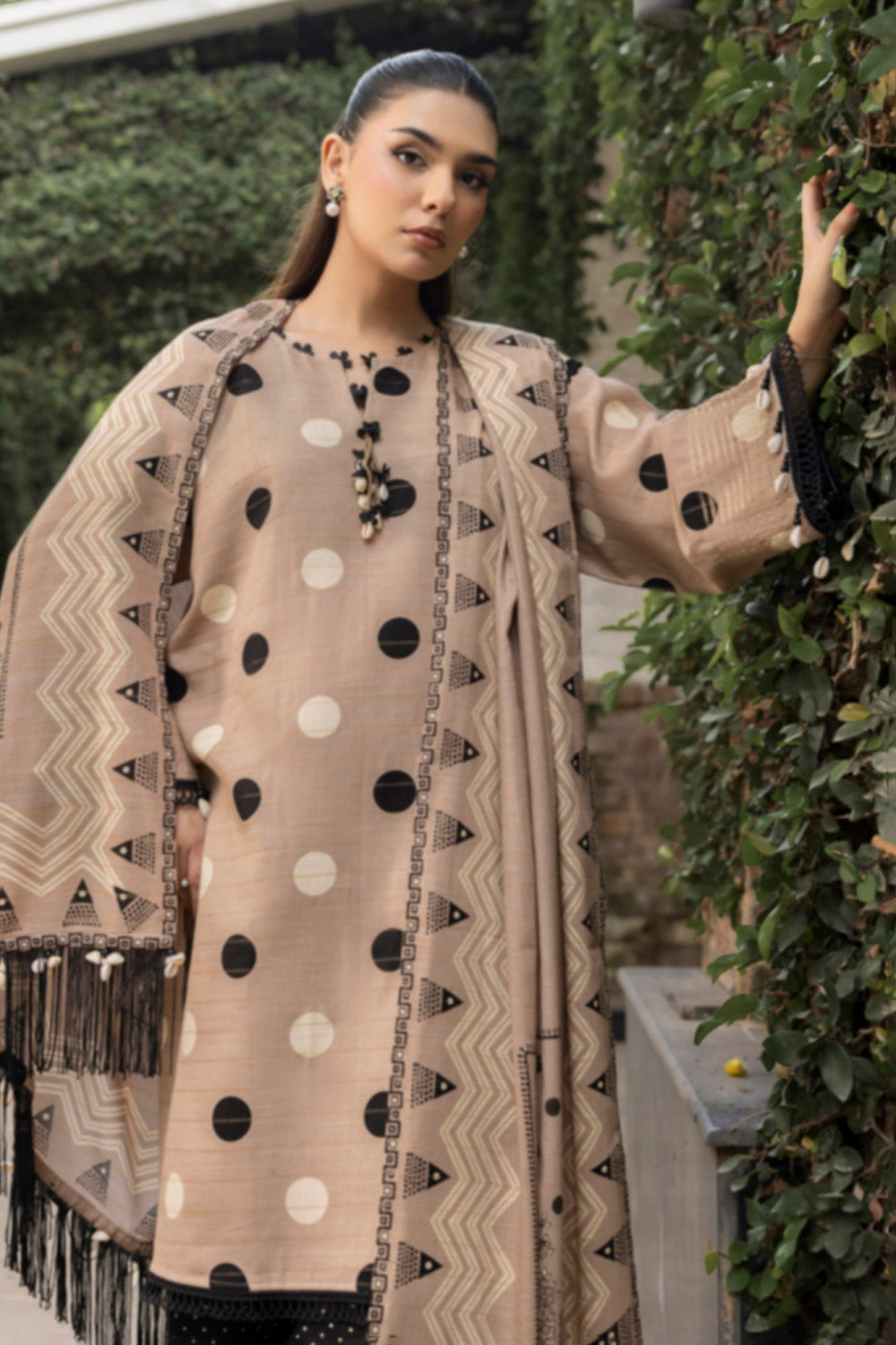 Gul Ahmed | Winter Collection 25 | K-52058 - Ladies Clothes - Maria Faisal