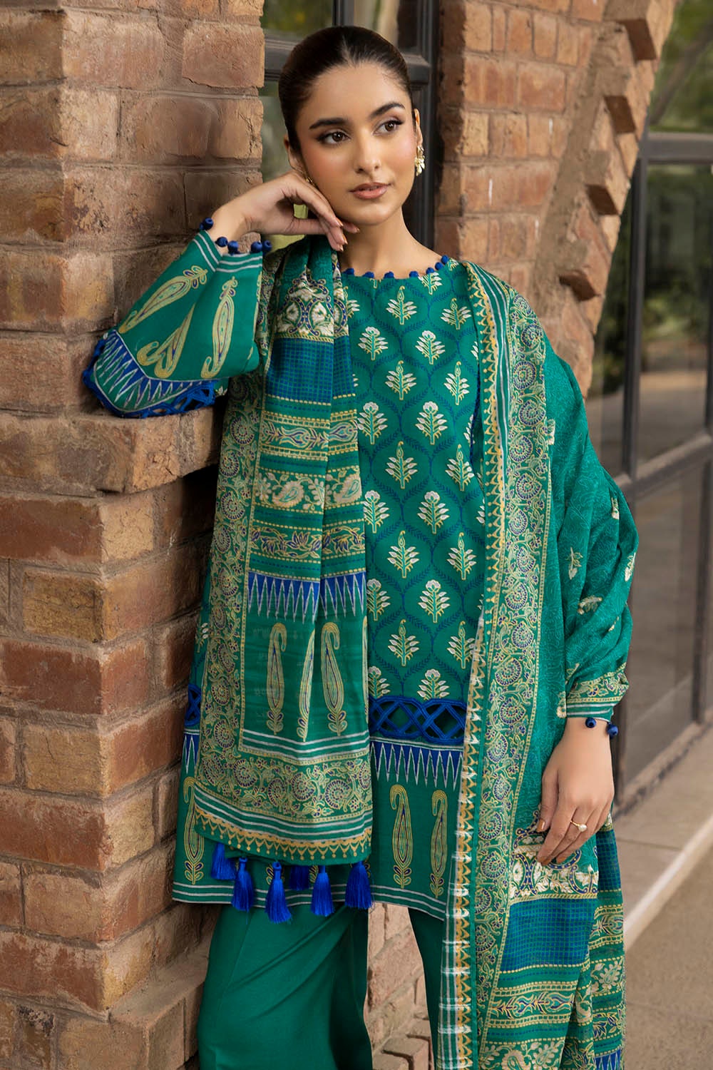 Gul Ahmed | Winter Collection 25 | K-52080 - Ladies Clothes - Maria Faisal