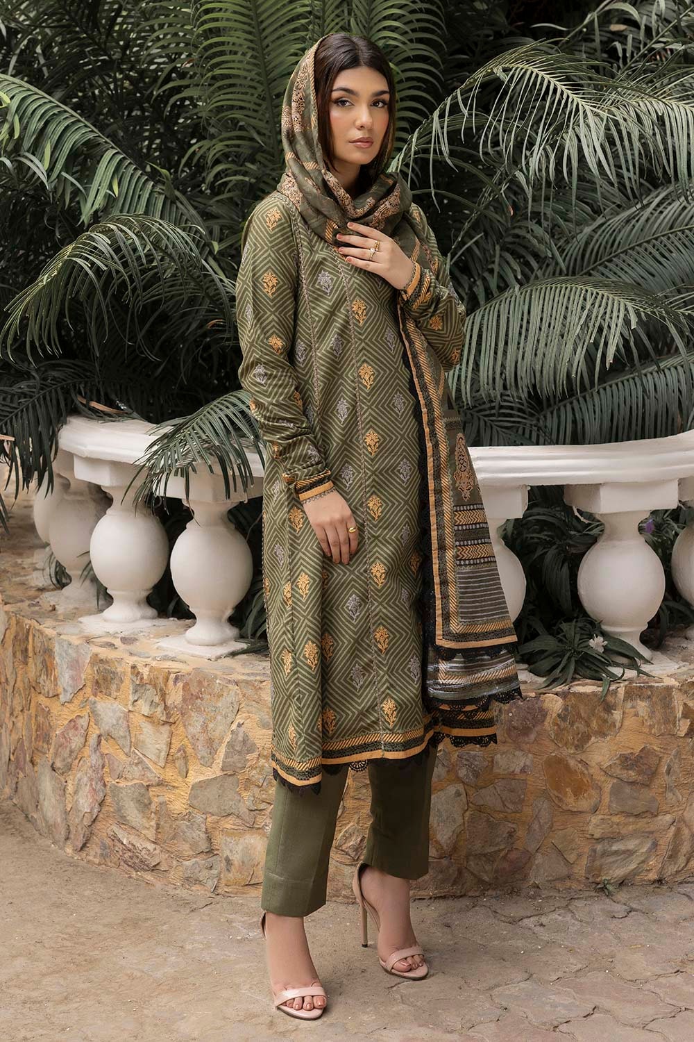 Gul Ahmed | Winter Collection 25 |  K-52081 - Ladies Clothes - Maria Faisal