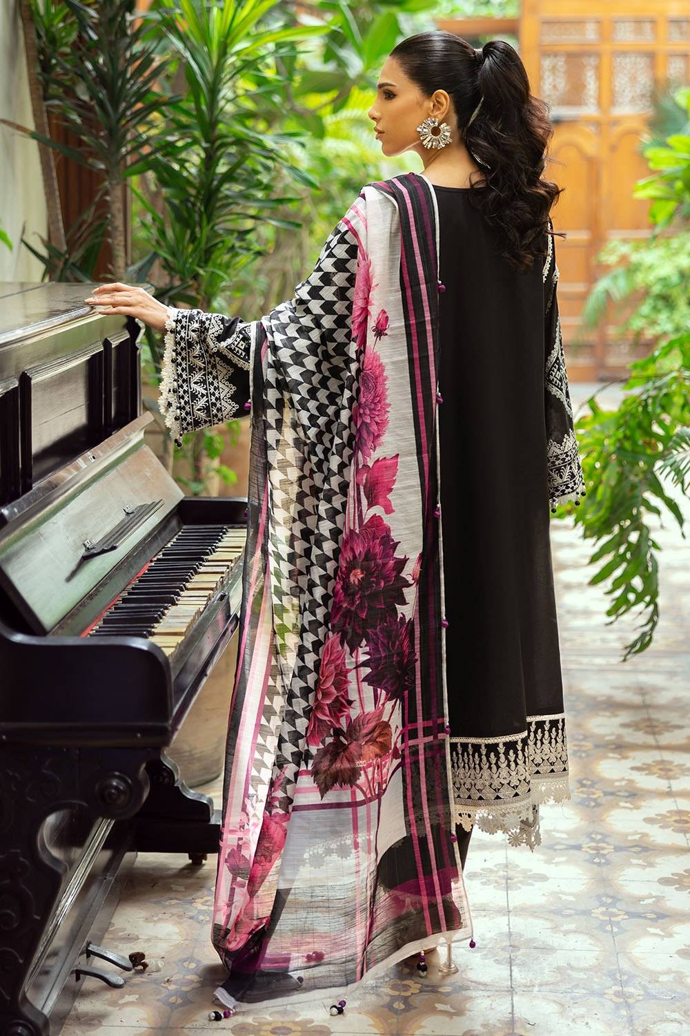 Gul Ahmed | Festive Capsule 25 | SP-52043 by Maria Faisal - Registered Vendor of : Gul Ahmed - type : Ladies Clothes - 100% original wedding dresses