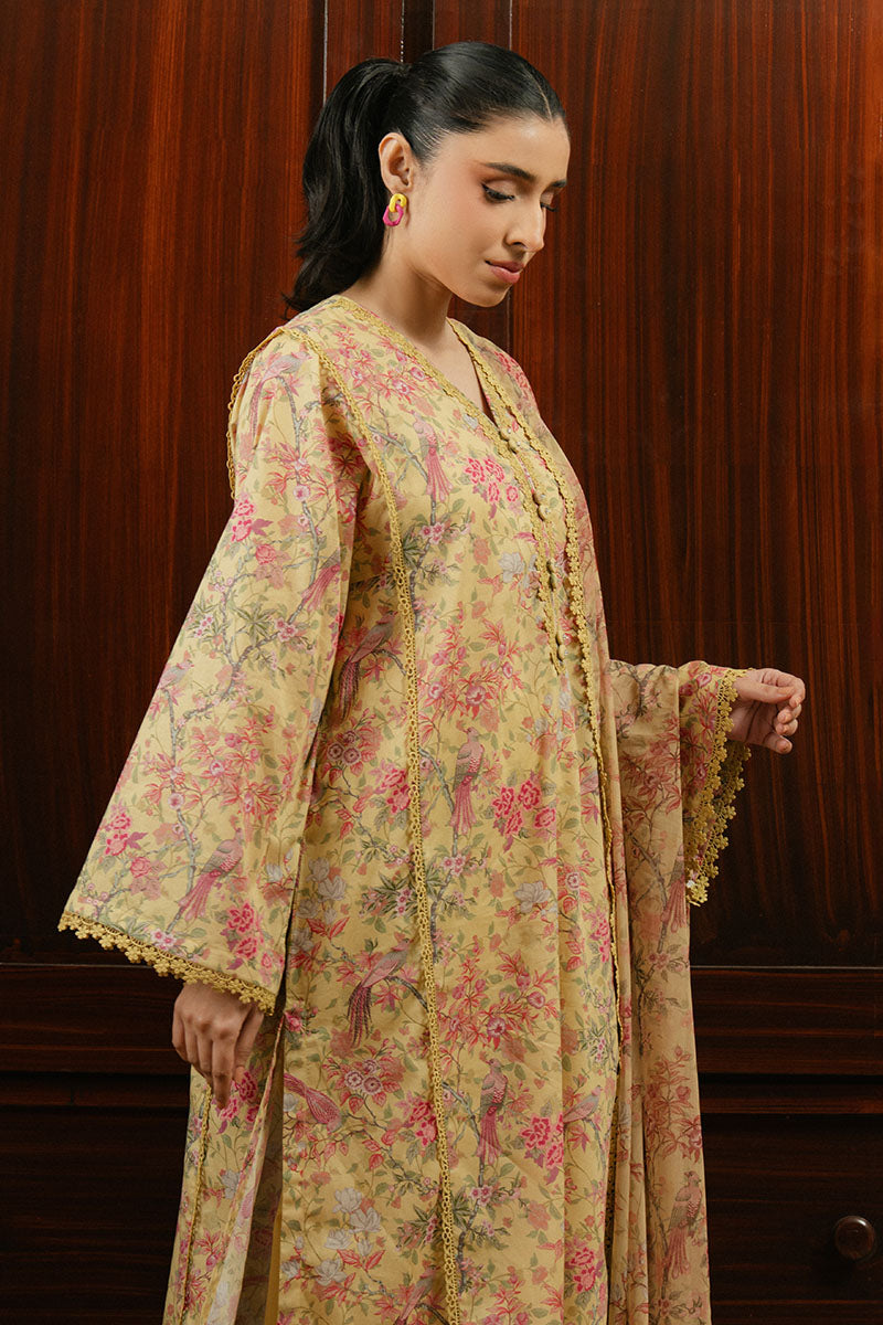 Cross Stitch | Daily Wear 25 | VERDANT GLOOM-3 PC - Ladies Clothes 