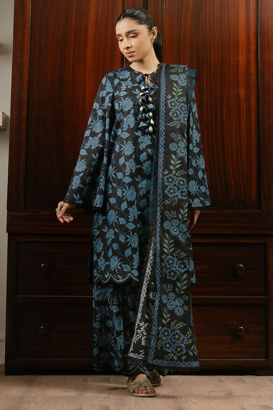 Cross Stitch | Daily Wear 25 | BLUE WAVE-3 PC - Ladies Clothes 