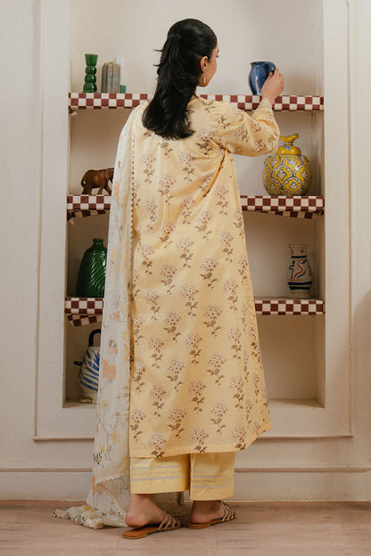 Cross Stitch | Daily Wear 25 | ORCHID IMPRESSION-3 PC - Ladies Clothes 