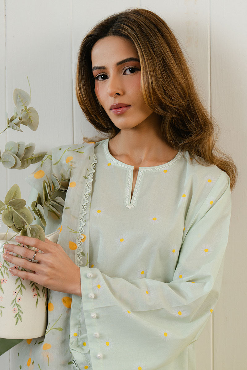 Cross Stitch | Daily Wear 25 | DAISY BLOOM-3 PC - Ladies Clothes 