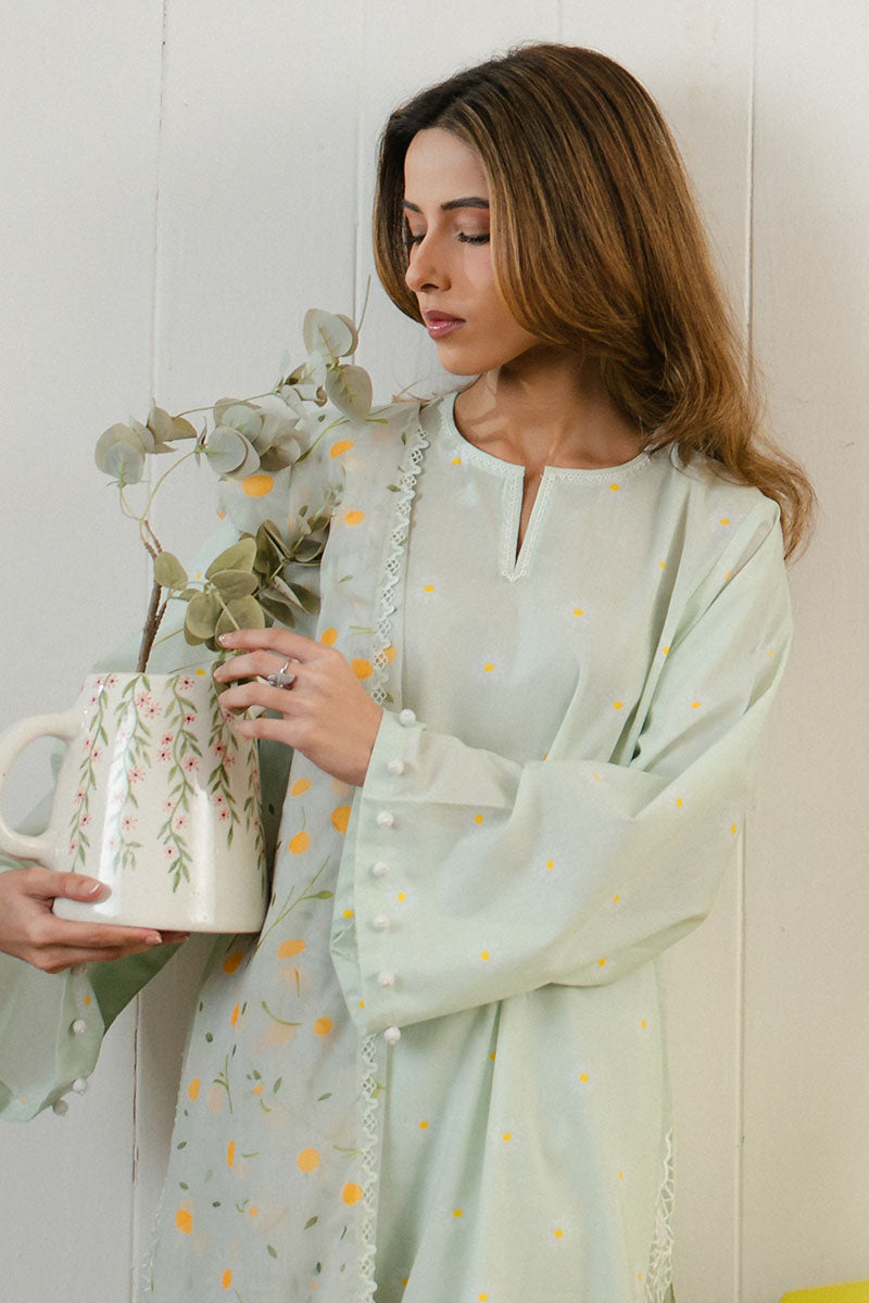 Cross Stitch | Daily Wear 25 | DAISY BLOOM-3 PC - Ladies Clothes 