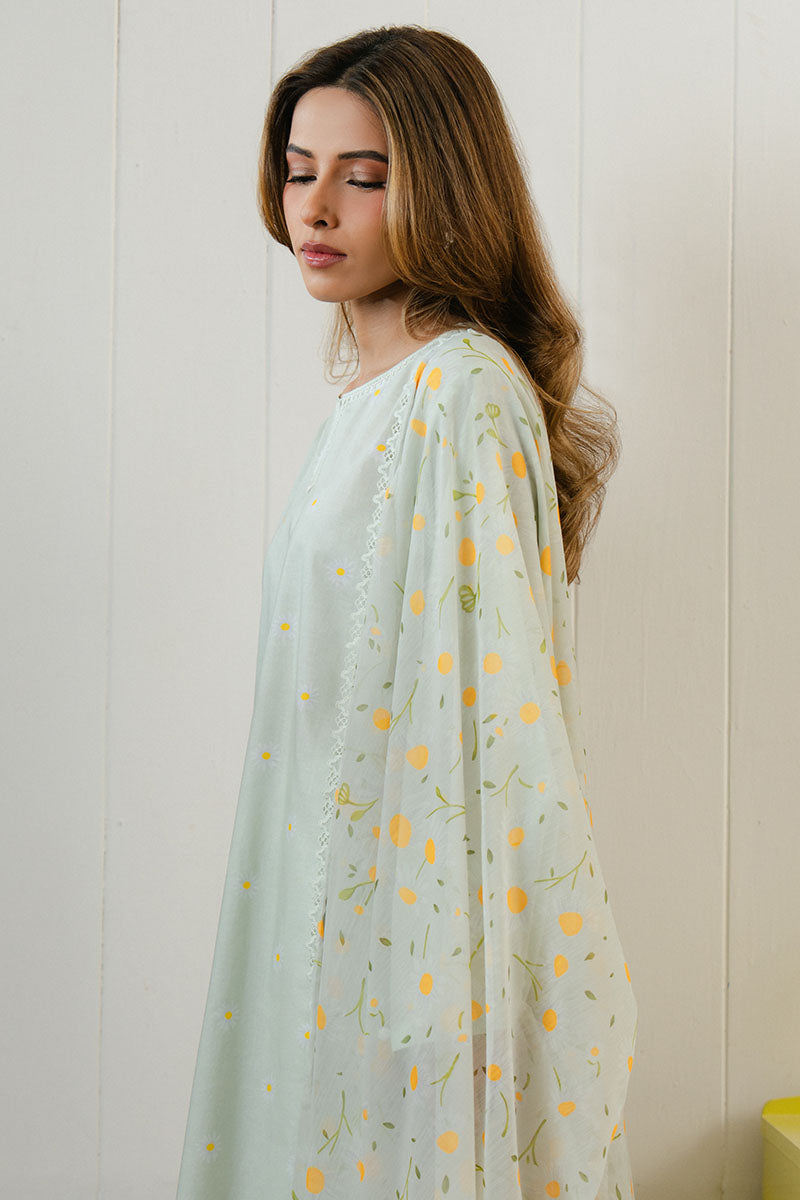 Cross Stitch | Daily Wear 25 | DAISY BLOOM-3 PC - Ladies Clothes 