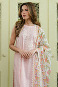 Cross Stitch | Daily Wear 25 | SOFT PINK-3 PC - Ladies Clothes 