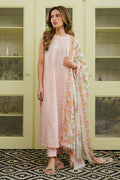 Cross Stitch | Daily Wear 25 | SOFT PINK-3 PC - Ladies Clothes 