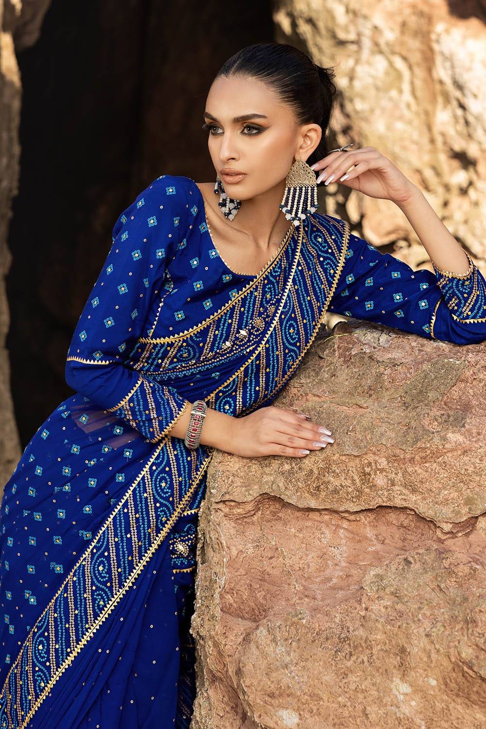 Gul Ahmed | Chunri Lawn 25 | PRS-52002 B by Maria Faisal - Registered Vendor of : Gul Ahmed - type : Ladies Clothes - 100% original wedding dresses