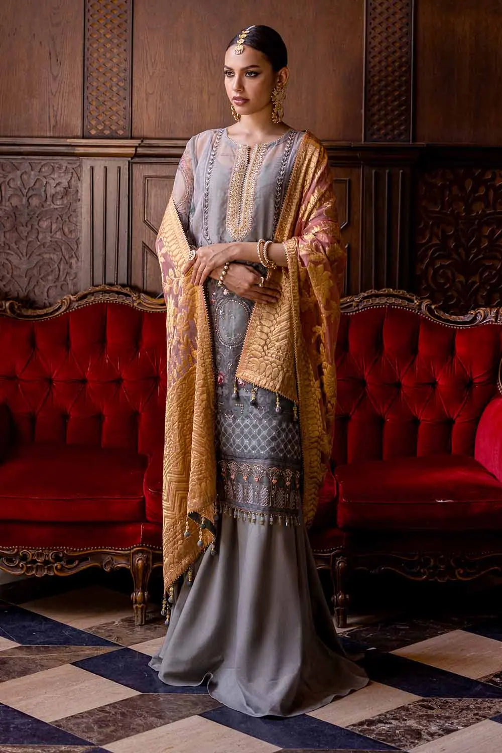 Gul Ahmed | Wedding Collection 24 | PRW-32071 - Waniyas