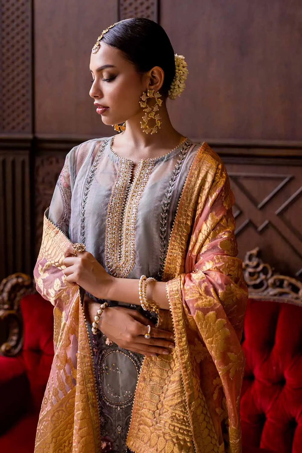 Gul Ahmed | Wedding Collection 24 | PRW-32071 - Waniyas