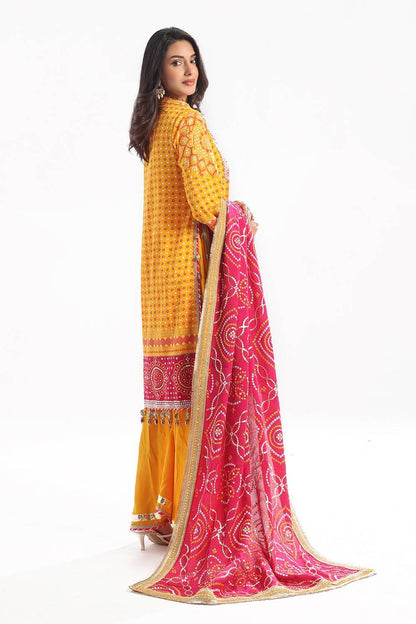 Gul Ahmed | Chunri Lawn 25 | PRW-42006 by Maria Faisal - Registered Vendor of : Gul Ahmed - type : Ladies Clothes - 100% original wedding dresses