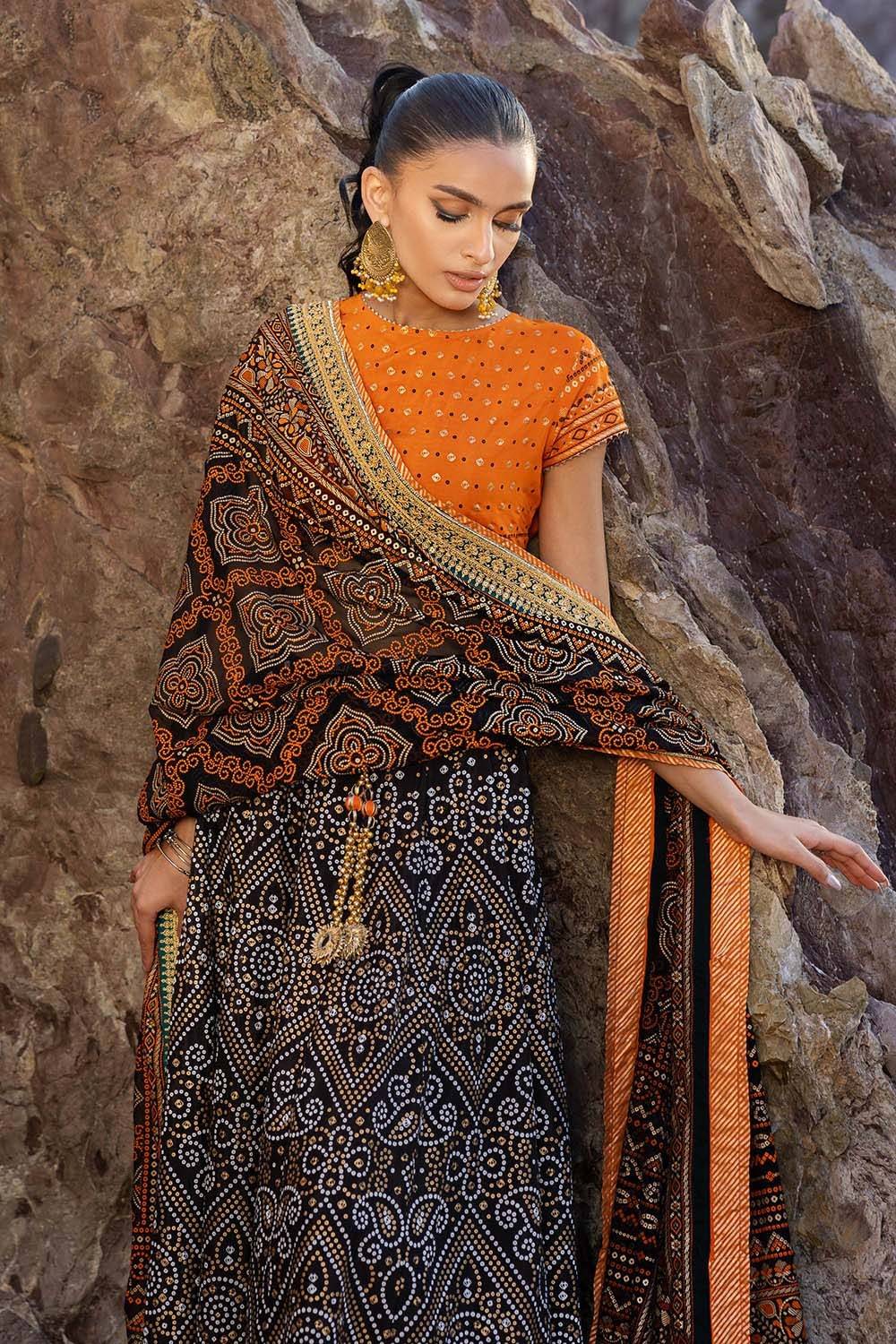 Gul Ahmed | Chunri Lawn 25 | PRW-52022 by Maria Faisal - Registered Vendor of : Gul Ahmed - type : Ladies Clothes - 100% original wedding dresses