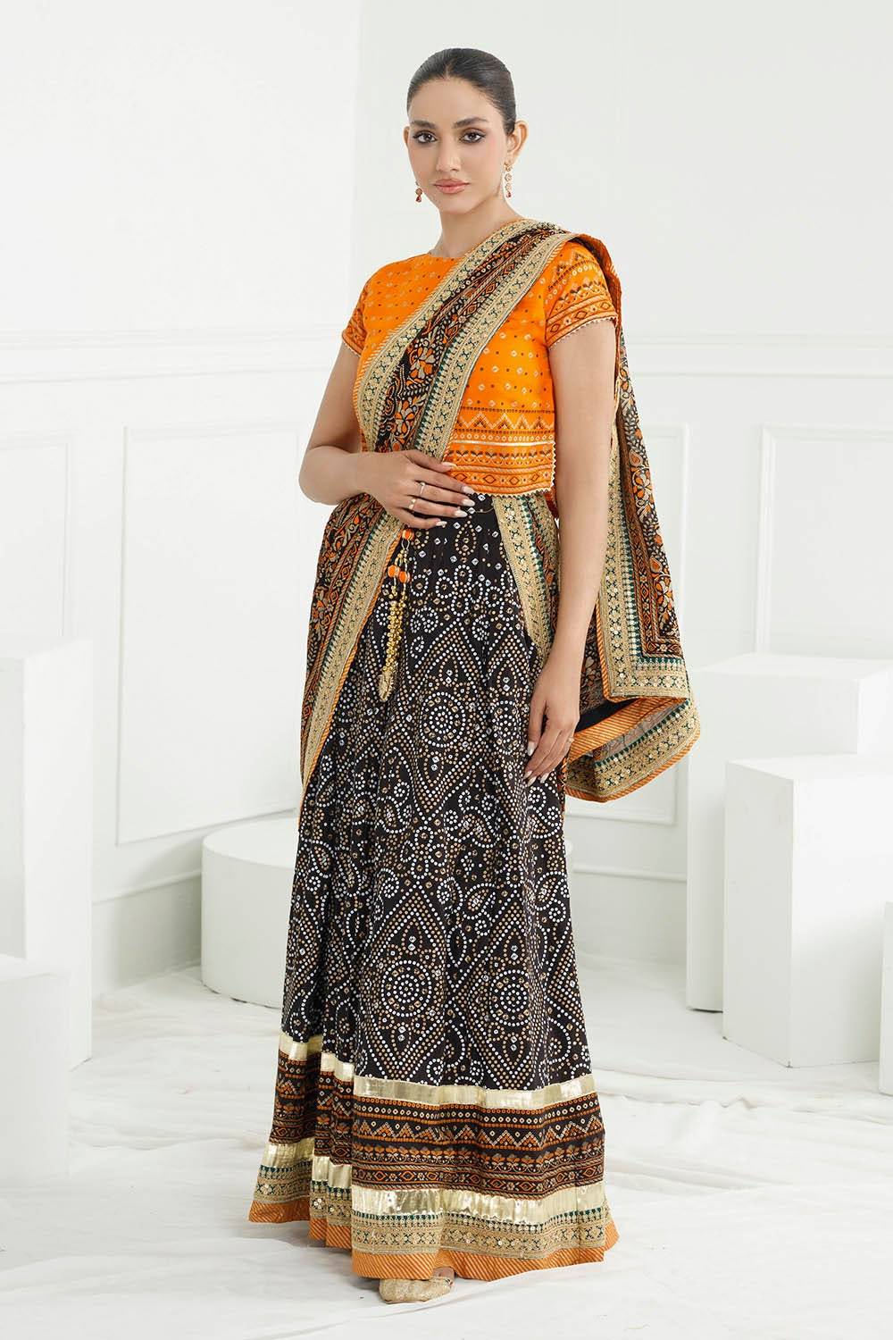 Gul Ahmed | Chunri Lawn 25 | PRW-52022 by Maria Faisal - Registered Vendor of : Gul Ahmed - type : Ladies Clothes - 100% original wedding dresses